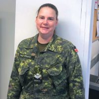Base Administration's MCpl Kim Draper