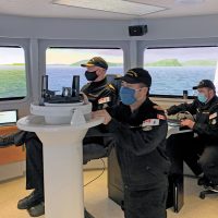 HMCS Malahat takes on virtual simulation training