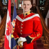 A/SLt Seamus Maguire prepares for his navy career