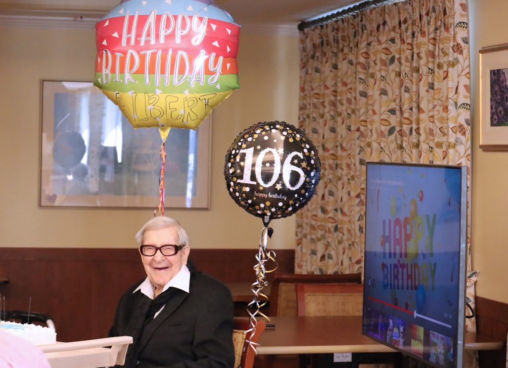 Albert Middleton celebrated his 106th birthday on March 11.