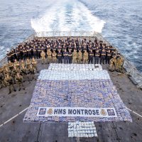 HMS Montrose seizes third drug haul in five weeks