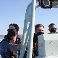 HMCS Malahat's newest recruits enjoy perfect weather for training