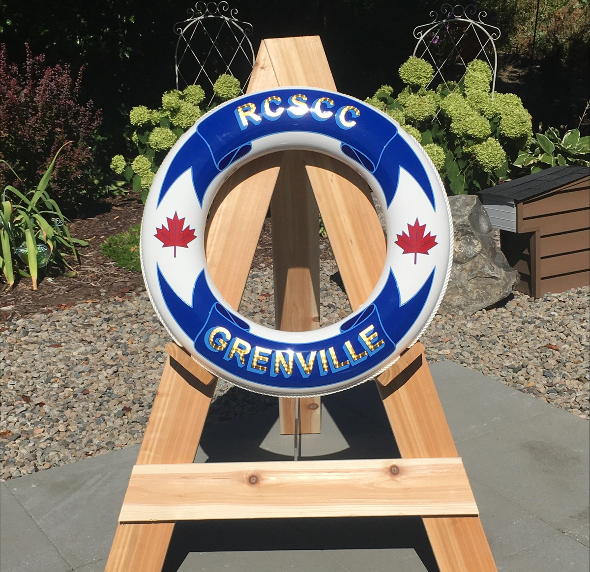 Sea Cadet Corps Grenville’s Kisbee ring.