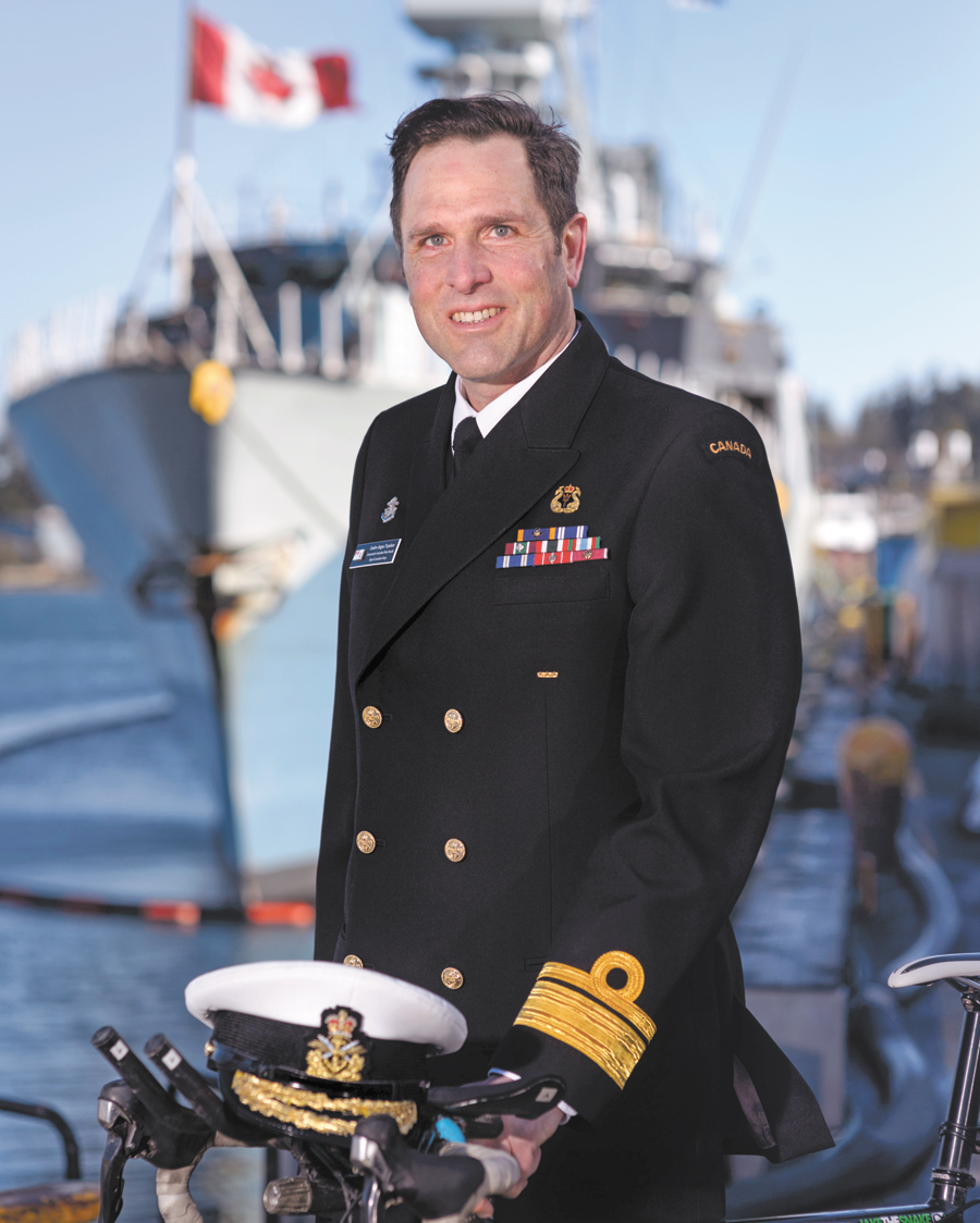 Rear-Admrial Angus Topshee, Commander Maritime Forces Pacific