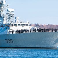 HMCS Montreal departs for six-month deployment