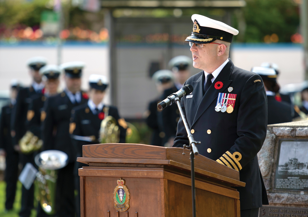 HMCS Esquimalt Memorial Service