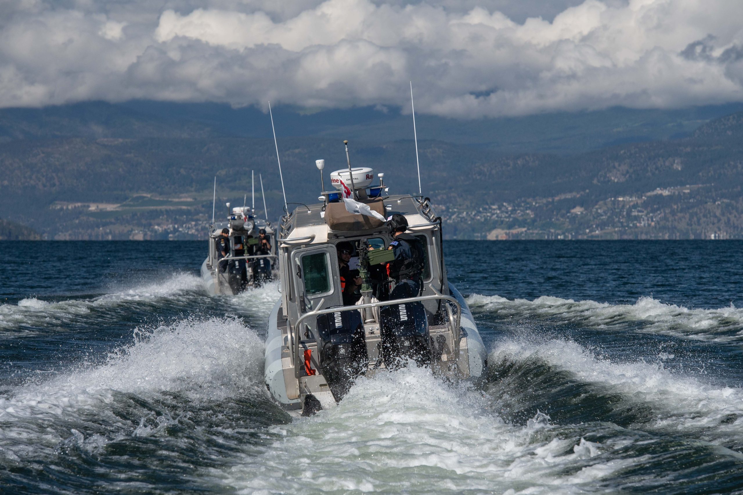 Naval Security Team Exercise in the Okanagan