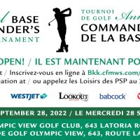 Base Commander Golf Tournament