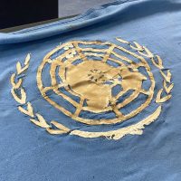 CFB Esquimalt museum highlights hand-made flag for National Peacekeepers' Day