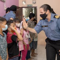 HMCS Winnipeg makes donation to children’s centre in Jakarta