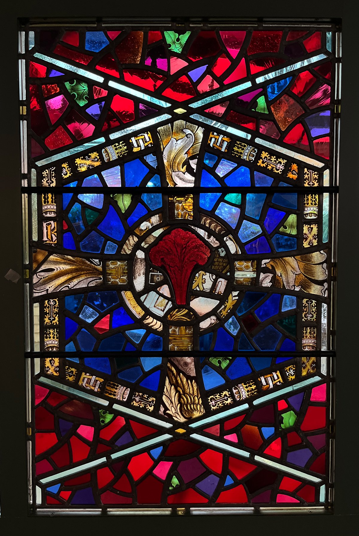 World war stained glass