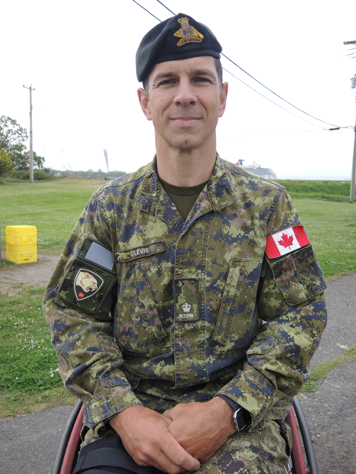 Major (Maj) Patrick Levis. Photo supplied.