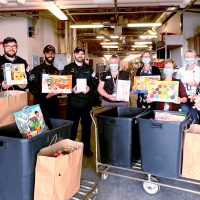 HMCS Regina sailors play Santa to Victoria General Hospital children’s ward