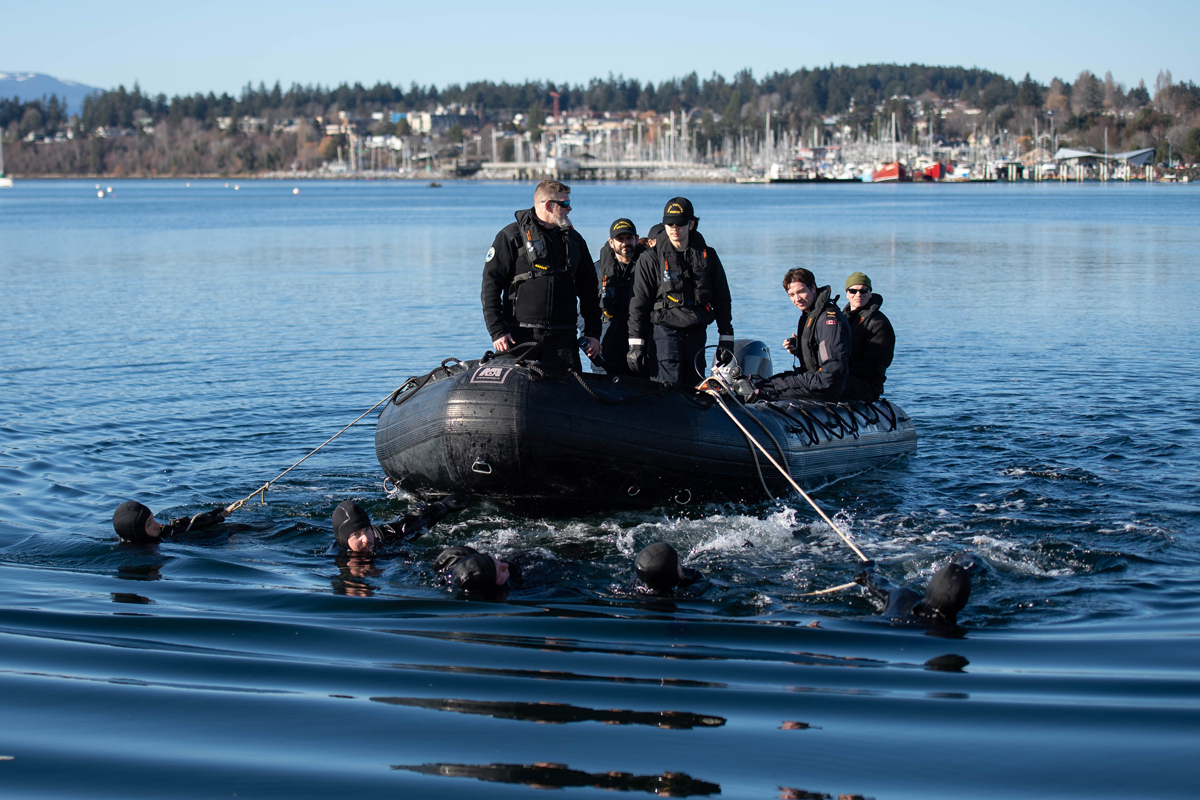 Members of the Naval Reserve participate in a National Dive Exercise at HMCS Quadra in Comox, B.C. at the end of January. Check out these photos. 
Photos: Master Sailor Valerie LeClair, MARPAC Imaging Services