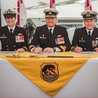 HMCS Vancouver Change of Command