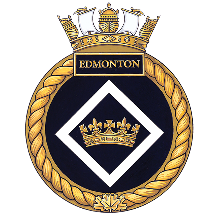 HMCS Edmonton Crest