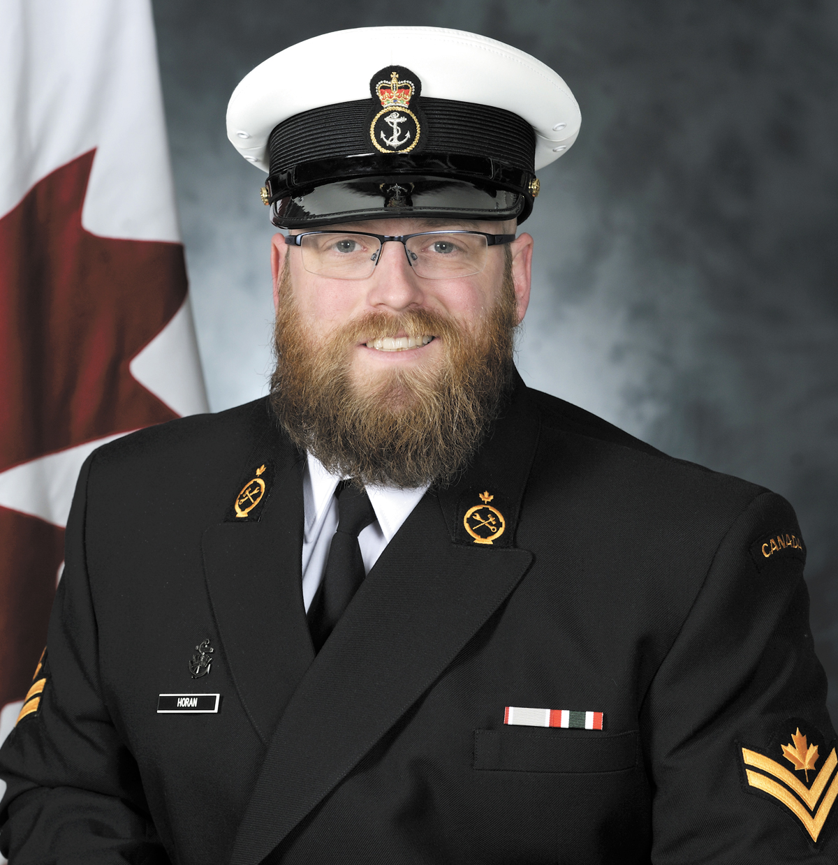 Master Sailor Jeffrey Horan, Sailor of the Quarter, HMCS Calgary