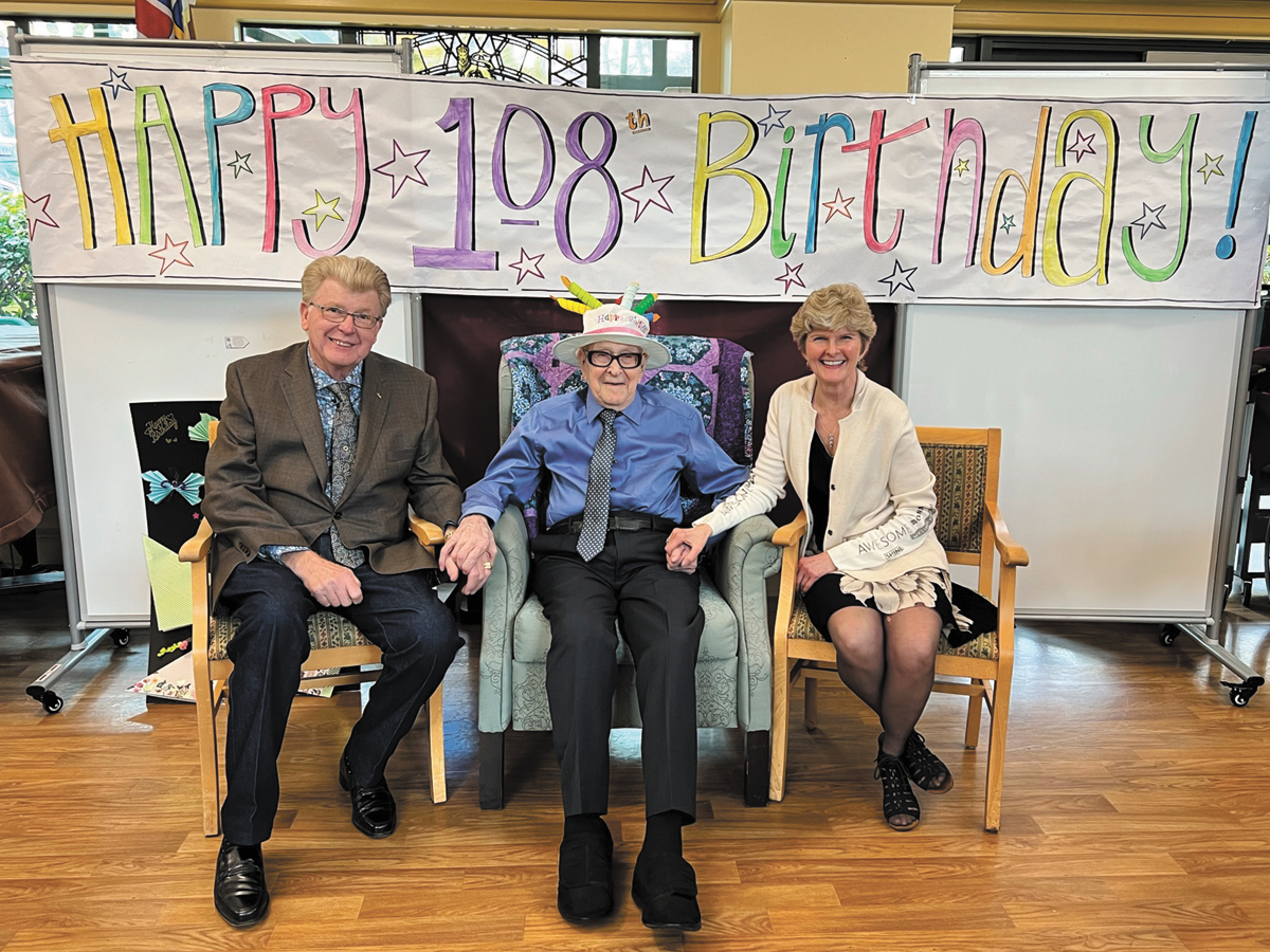 Albert Middleton turns 108
