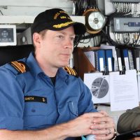 LCdr Tyler Smith, Commanding Officer, HMCS Edmonton
