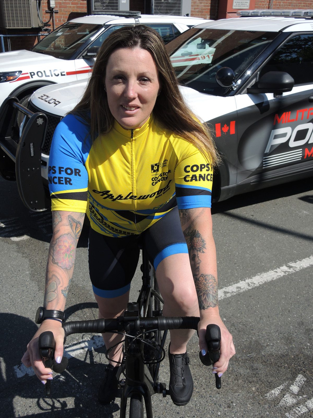 To support Cpl Larkin’s fundraising efforts, visit her Cops4Cancer webpage: bit.ly/3CwW3LZ