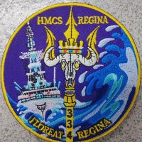 HMCS Regina returns from refit with a new patch