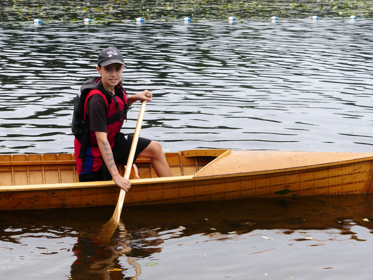 Nathan Fasullo attended his Outward Bound Canada adventure last August in Clayoquot Sound.